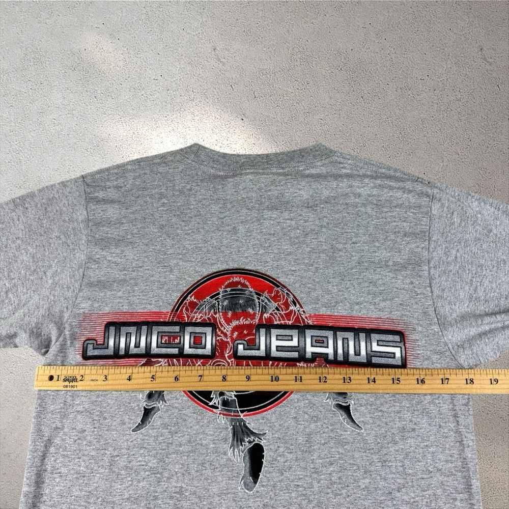 Vintage NWT JNCO Spider Graphic T-Shirt Youth Large Made In USA 90s Y2K NOS - Picture 5 of 6